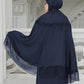 Safa Prayer Robe - Navy