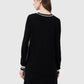 Leena Knit Tunic - Black