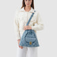Alma Hobo Bag - Denim