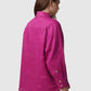 Tropical26 Linen Shirt - Fuschia