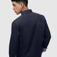 Signature Men Poplin Shirt Long Sleeve - Navy