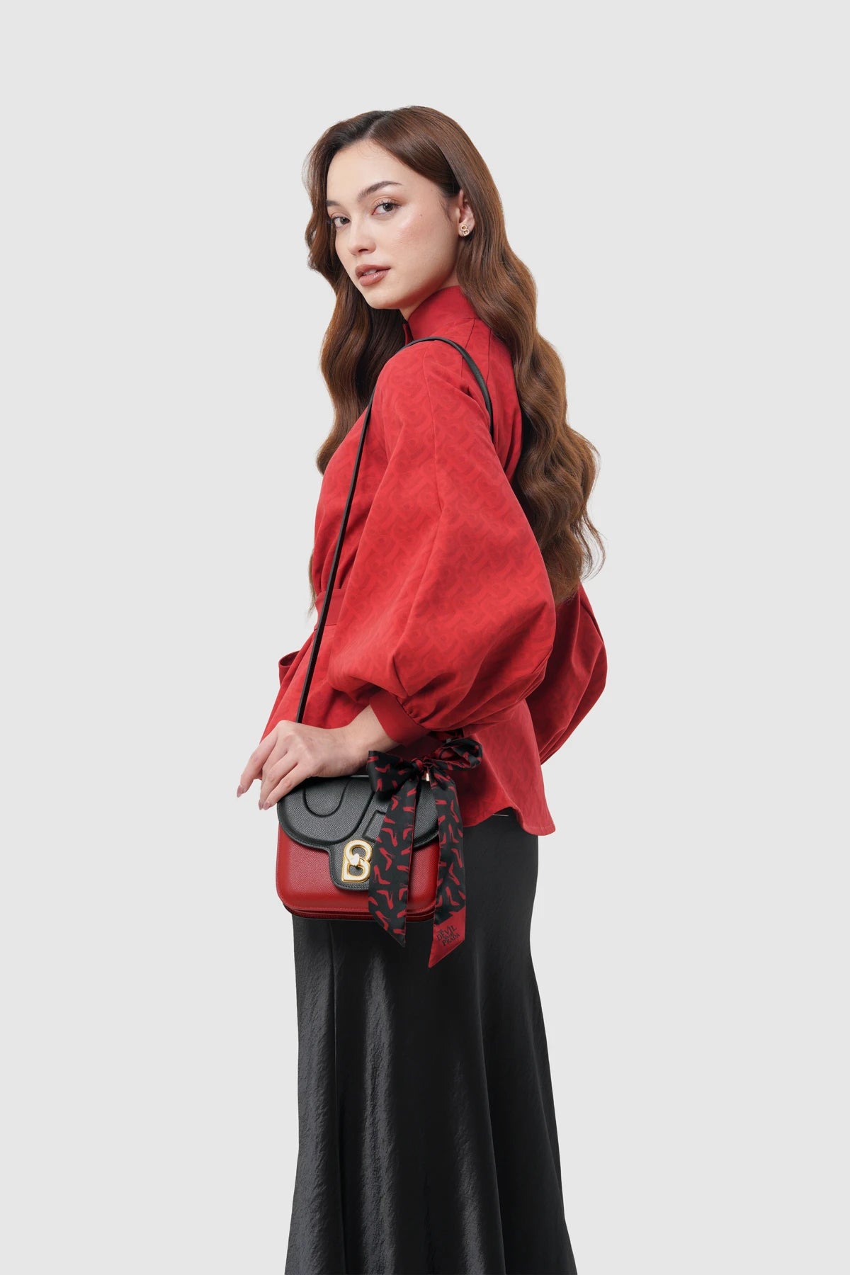 Alba Bag - Red/Black