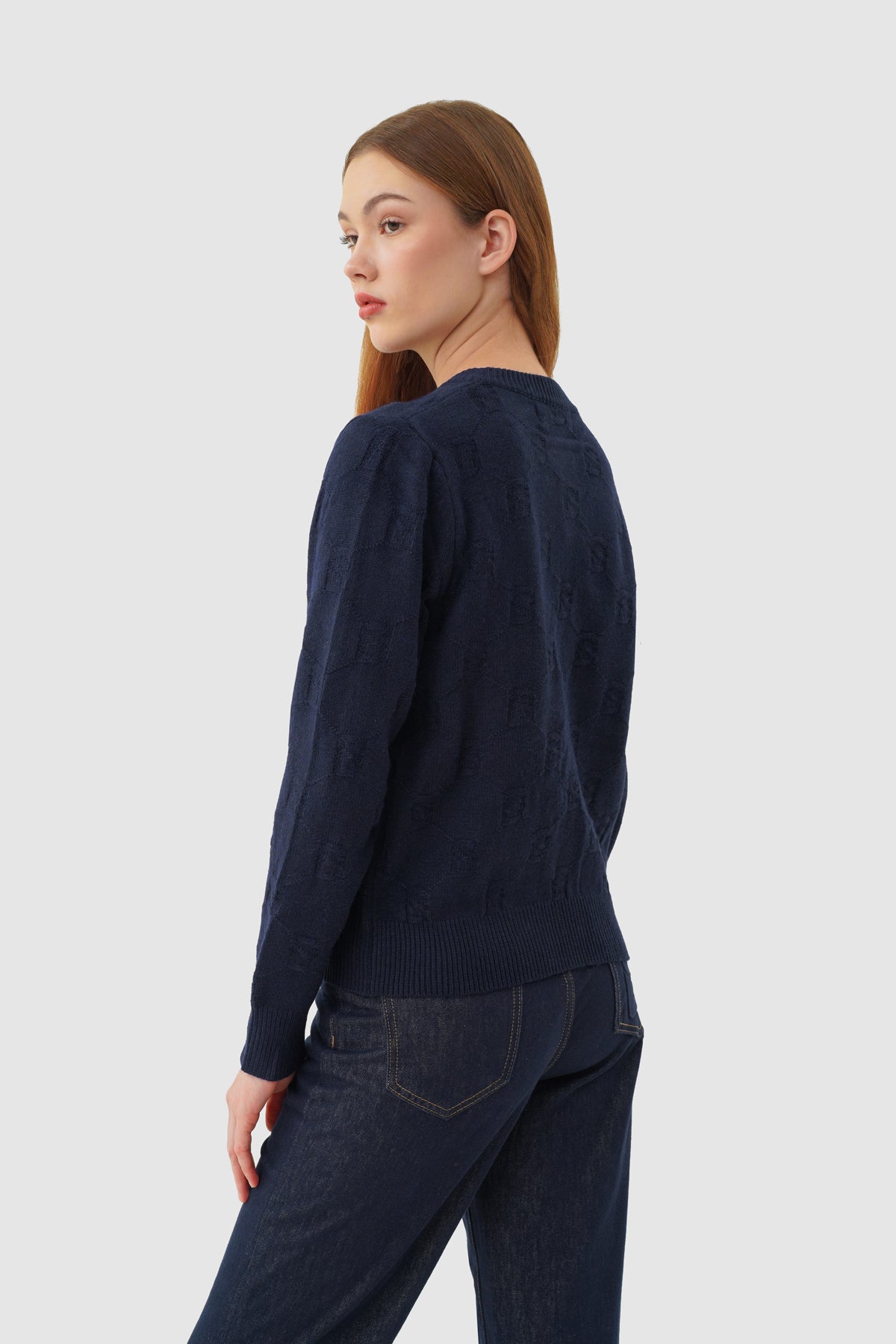Beverly Knit Cardigan - Navy