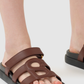 Kefi Signature Strap Sandal - Woody