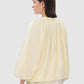 Leena Cotton Ruffle Blouse - Yellow