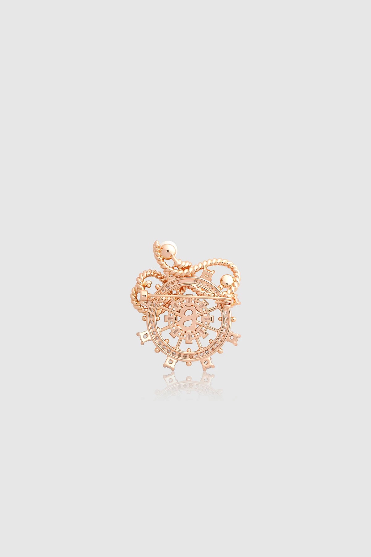 Maris Brooch - Rose Gold