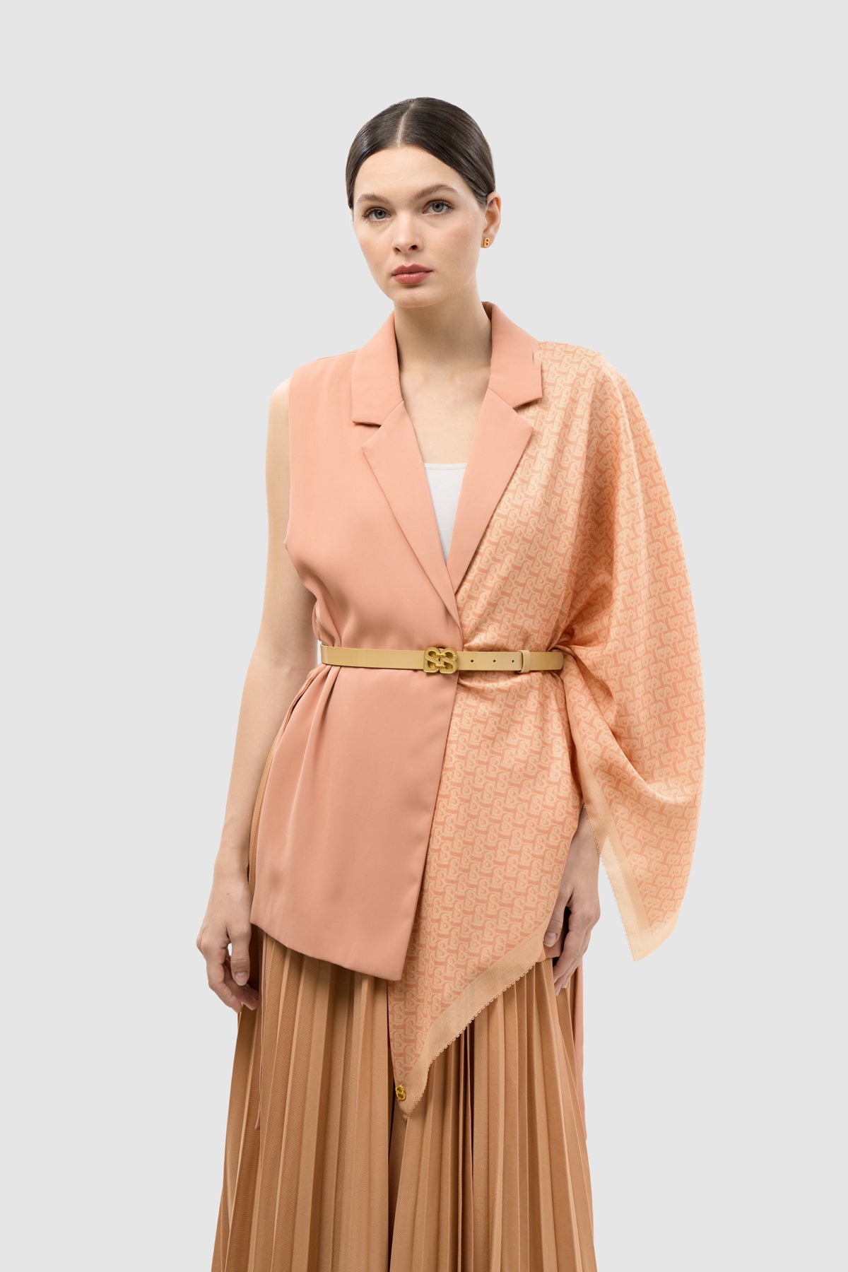 Bimu Twill Square - Apricot