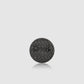 Petite Round Pearl Brooch - Hematite