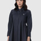 Signature Woman Poplin Shirt - Navy