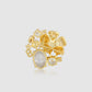 Plumeria Brooch - Gold