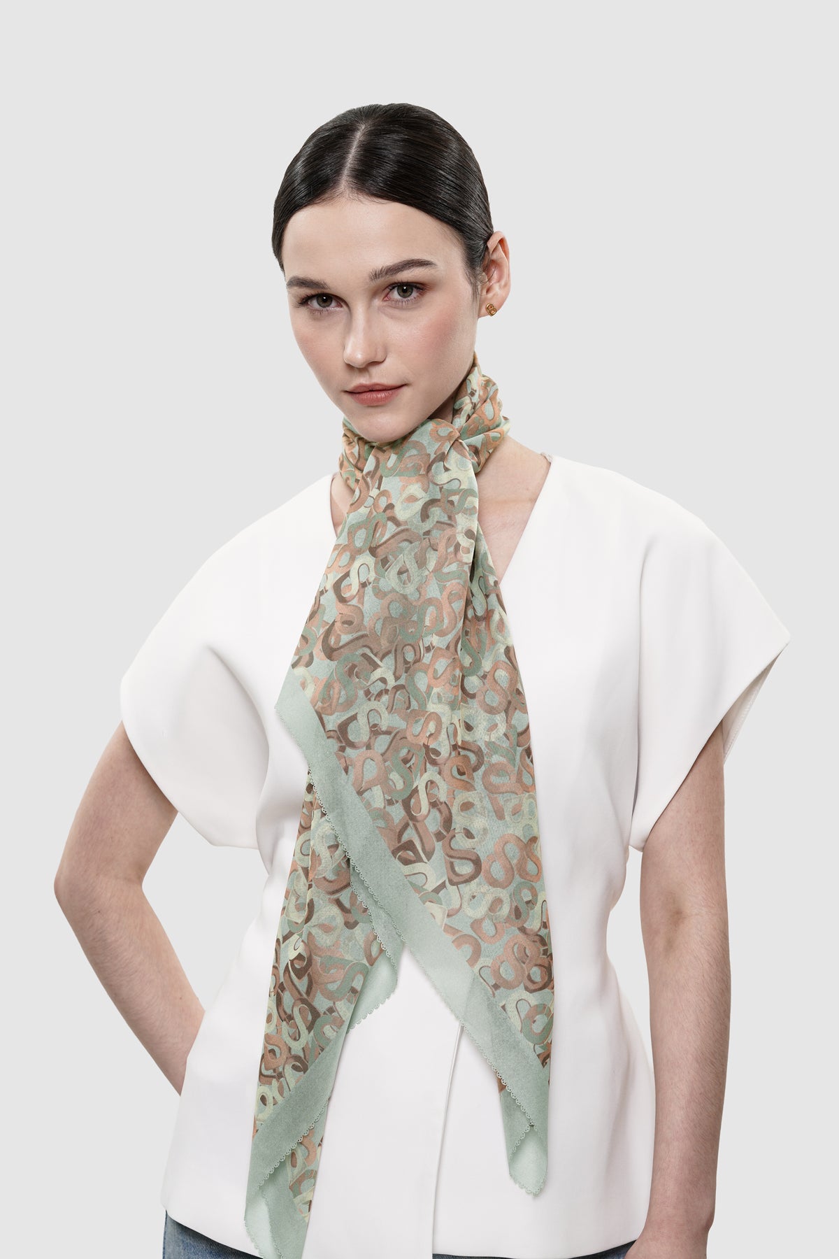 Samla Multicolor Square - Soft Moss