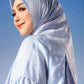 Tropical26 Linen Puff Shirt - Blue Sky