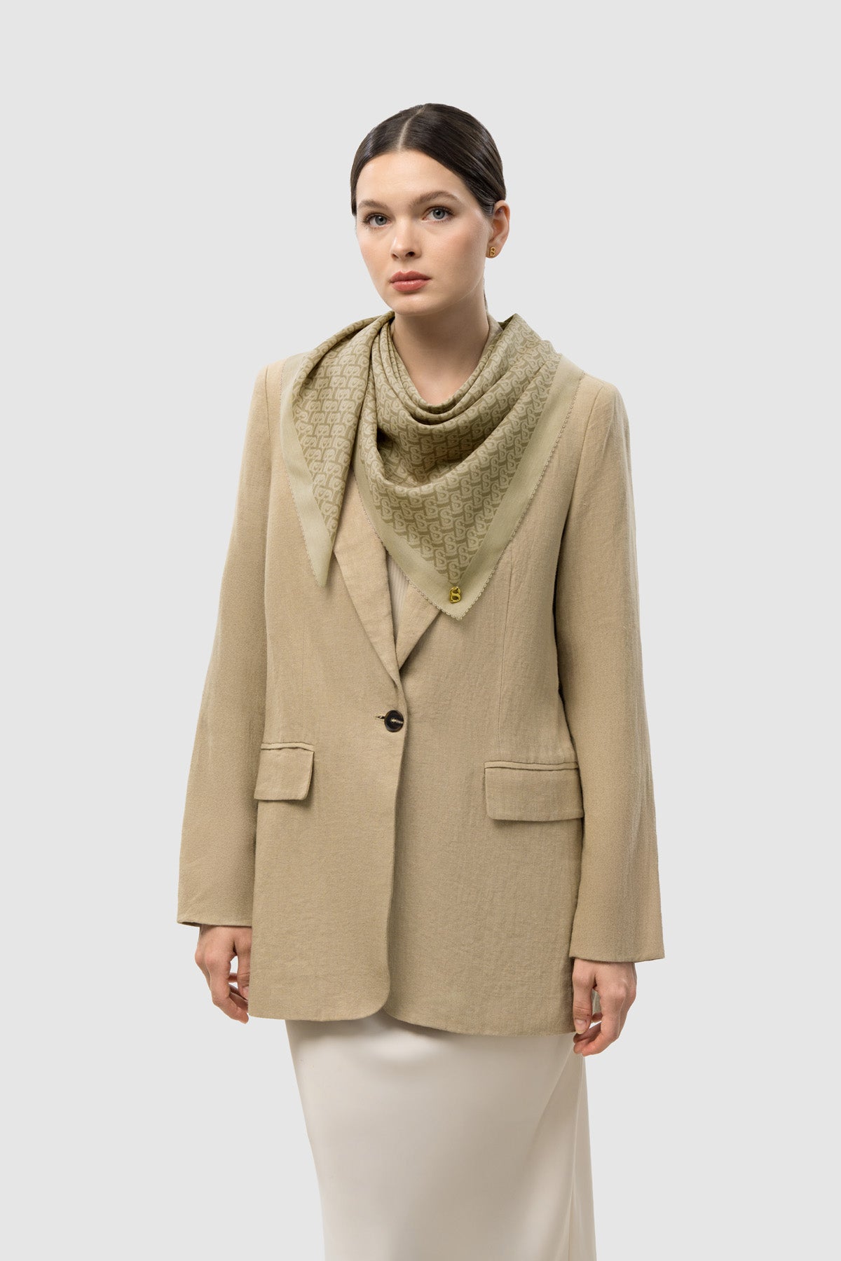 Bimu Twill Square - Praline