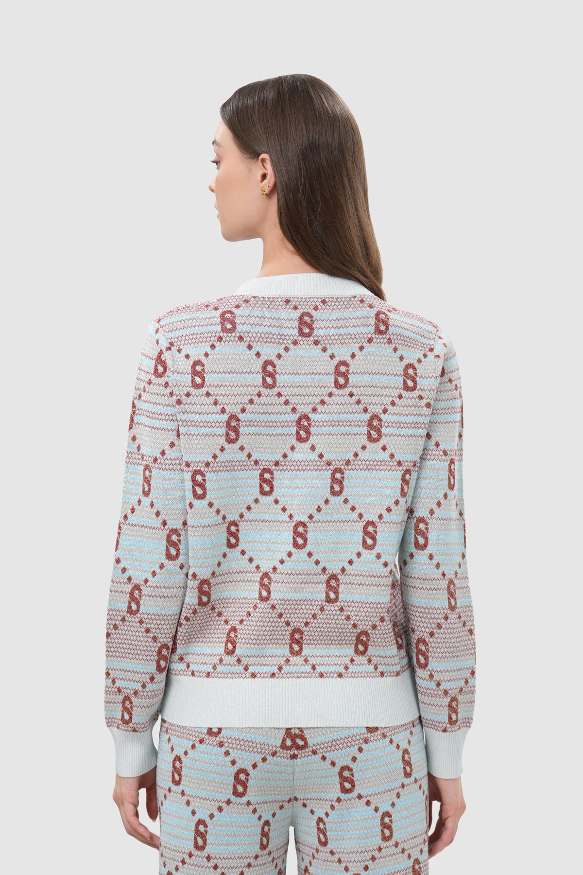 Monogram Beverly Cardigan - Multicolor