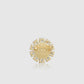 Amara Crystal Pin Brooch - Gold