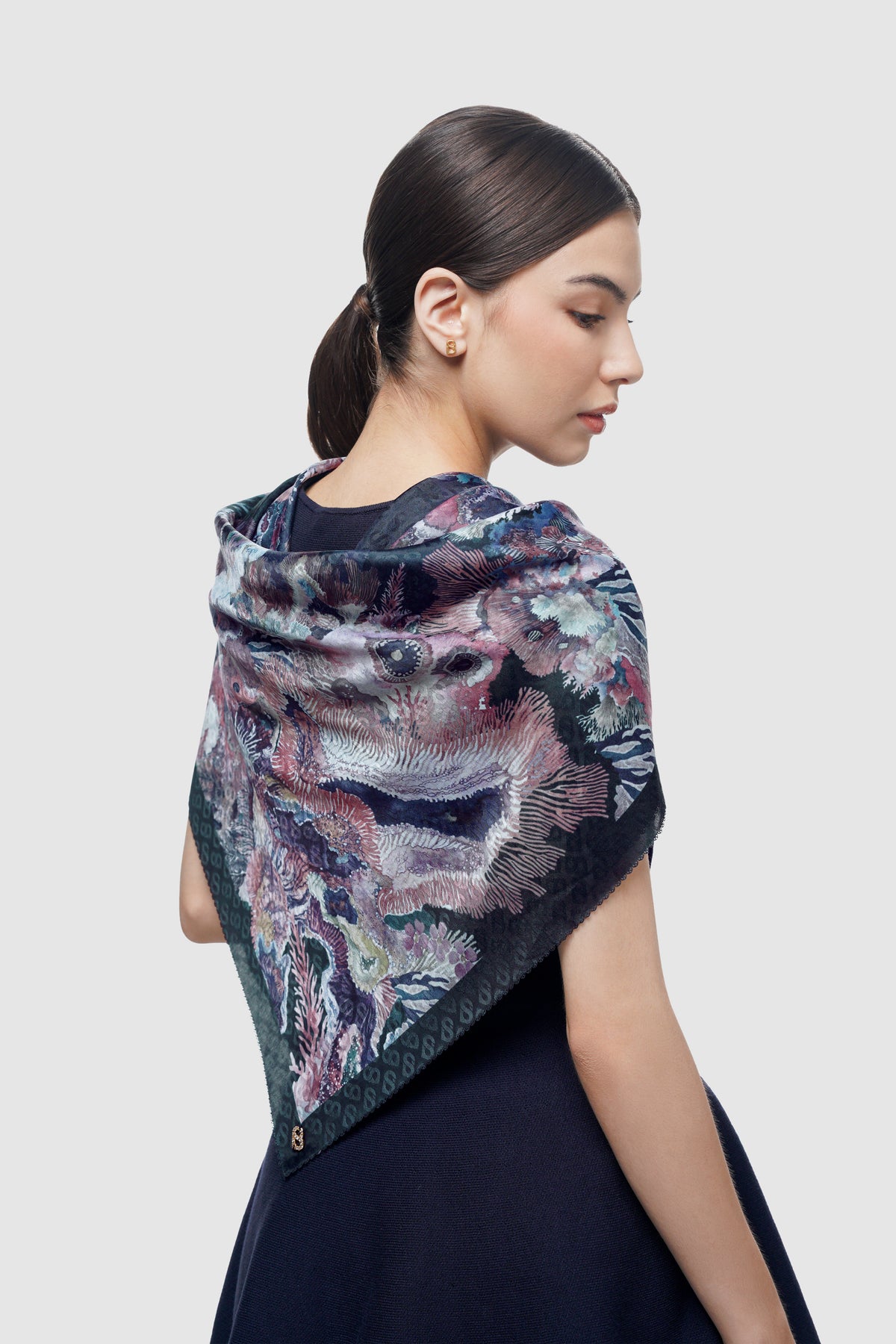 Dune Jacquard Voile - Bluvia