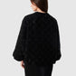 Beverly Beaded Outer - Black