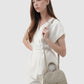 Joy Bag Small - Saffiano Leather - Creta