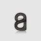 Eclat Brooch - Hematite