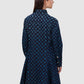 Monogram Denim Tunic - Blue