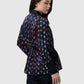 Nagita Silk Shirt - Navy