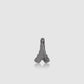 The Parisian 3.0 Brooch Package - Hematite