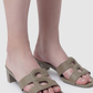 Kefi Block Heels - Taupe