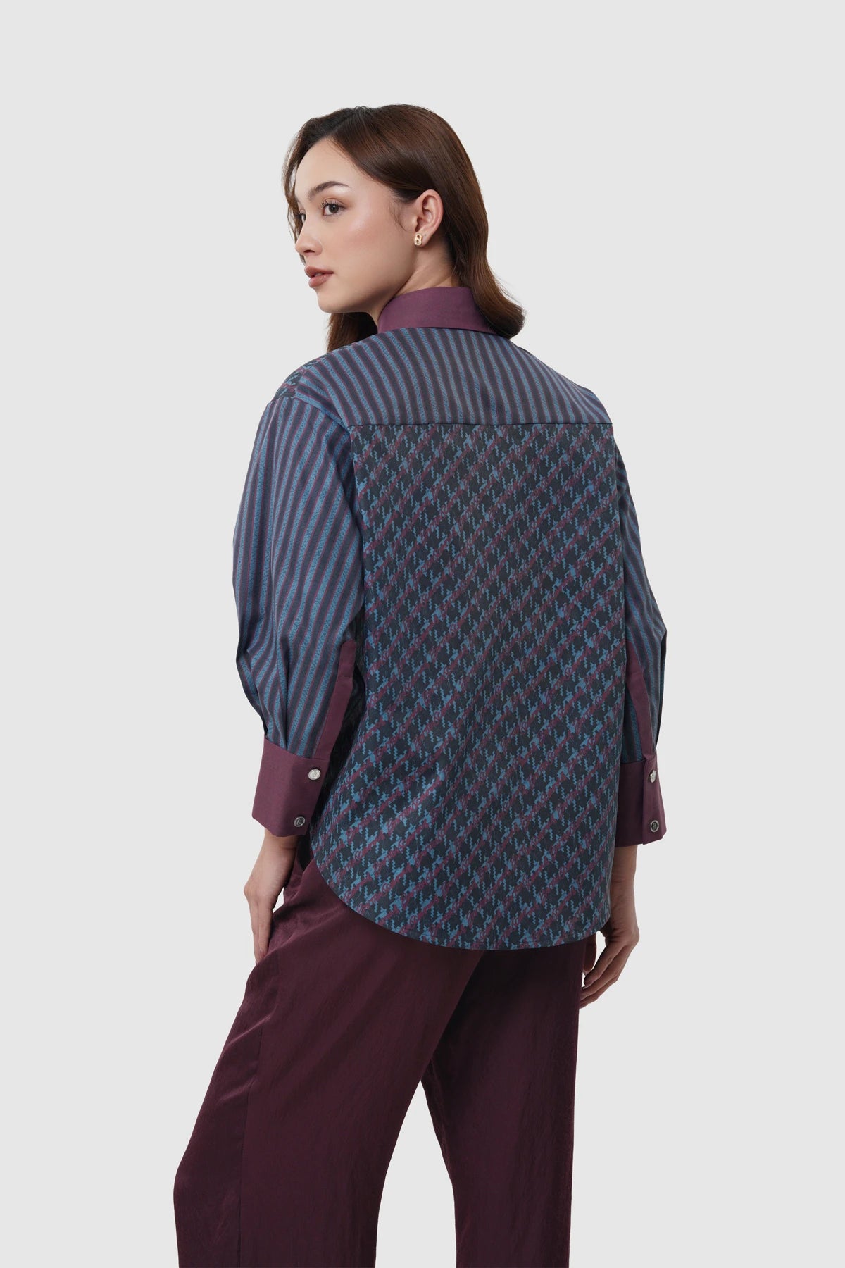 The Editor Oversized Shirt - Navy