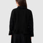 Beverly Pleated Outer - Black