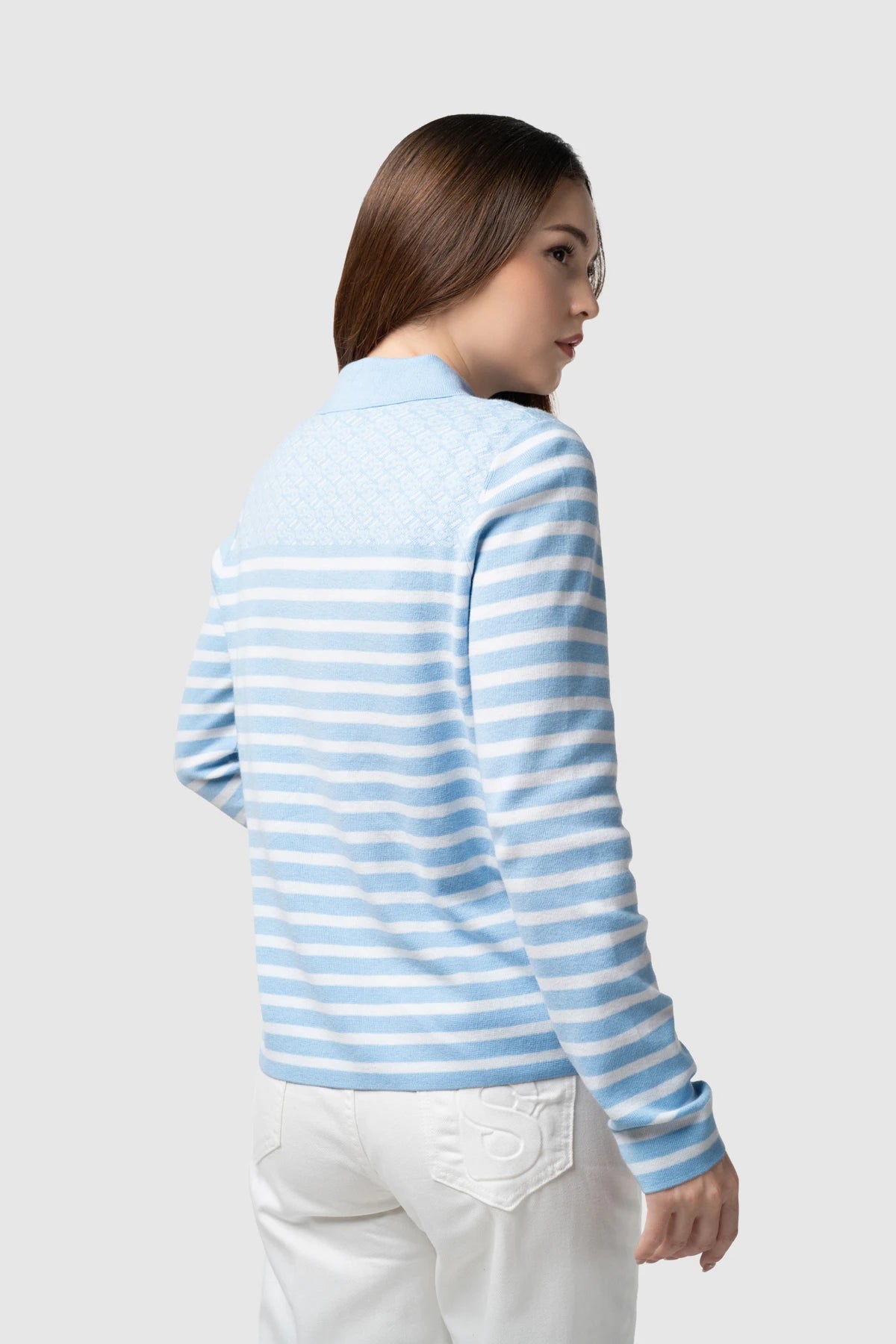 Tropical26 Polo Knit - Blue