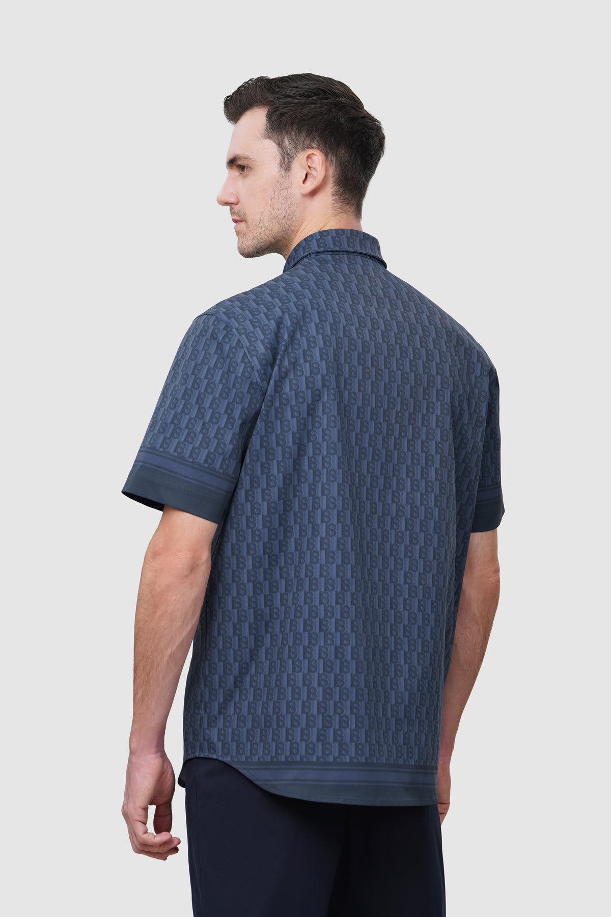 Leena Men Shirt - Navy