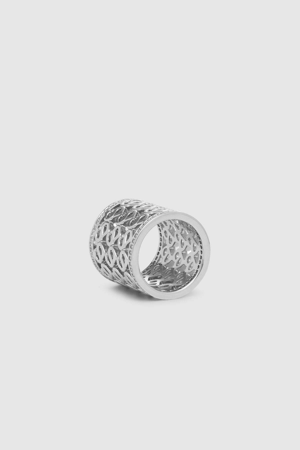 Kara Ring Brooch - Silver