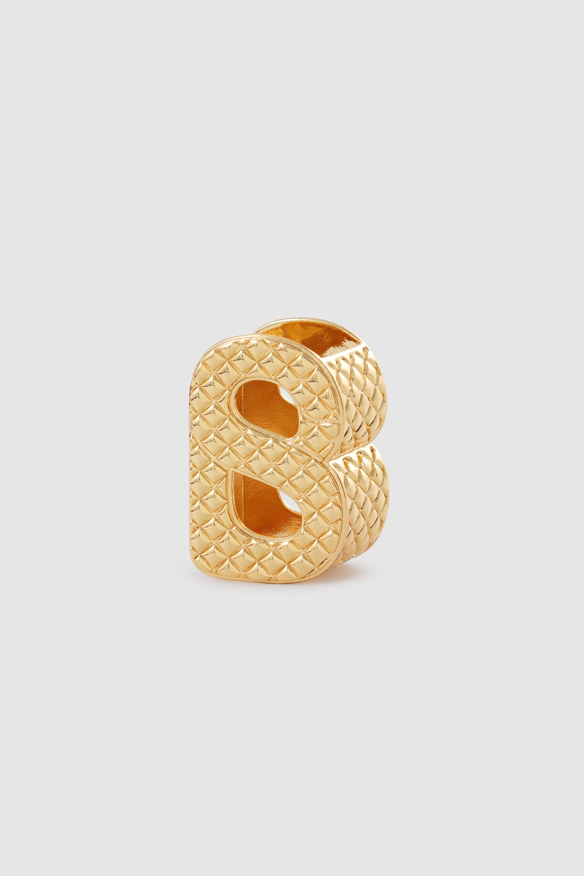 Wicker Ring Brooch - Gold