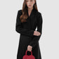 Joy Bag Small - Saffiano Leather - Lacca