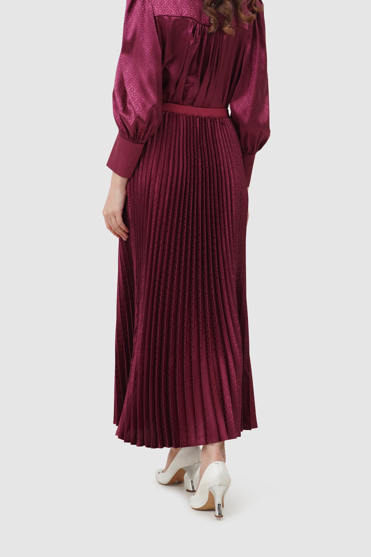 Alana Tapis Skirt - Raspberry