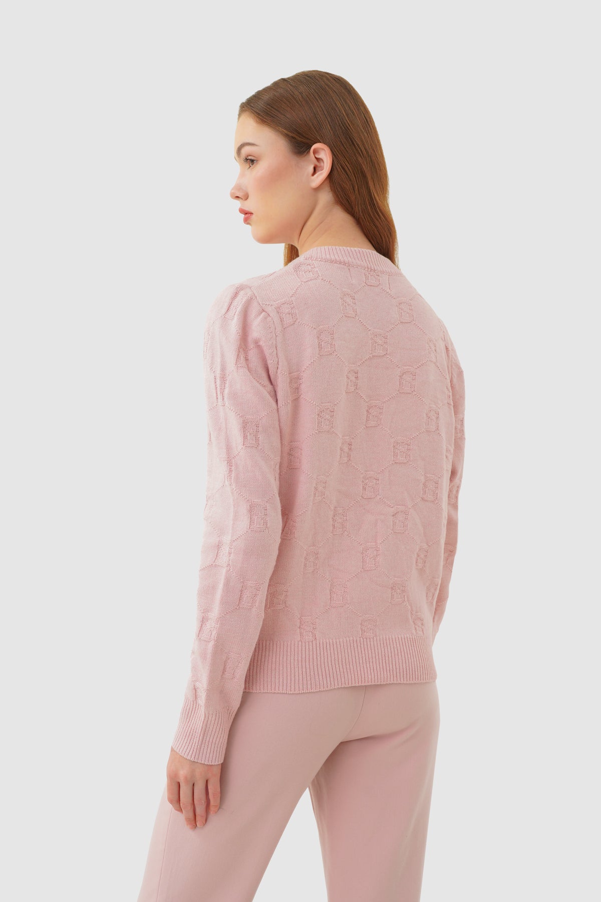 Beverly Knit Cardigan - Pink