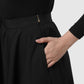 Bianca Cotton Skort - Black