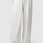 Signature Wide Pants - White