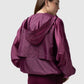 Tropical26 Layered Jacket - Burgundy