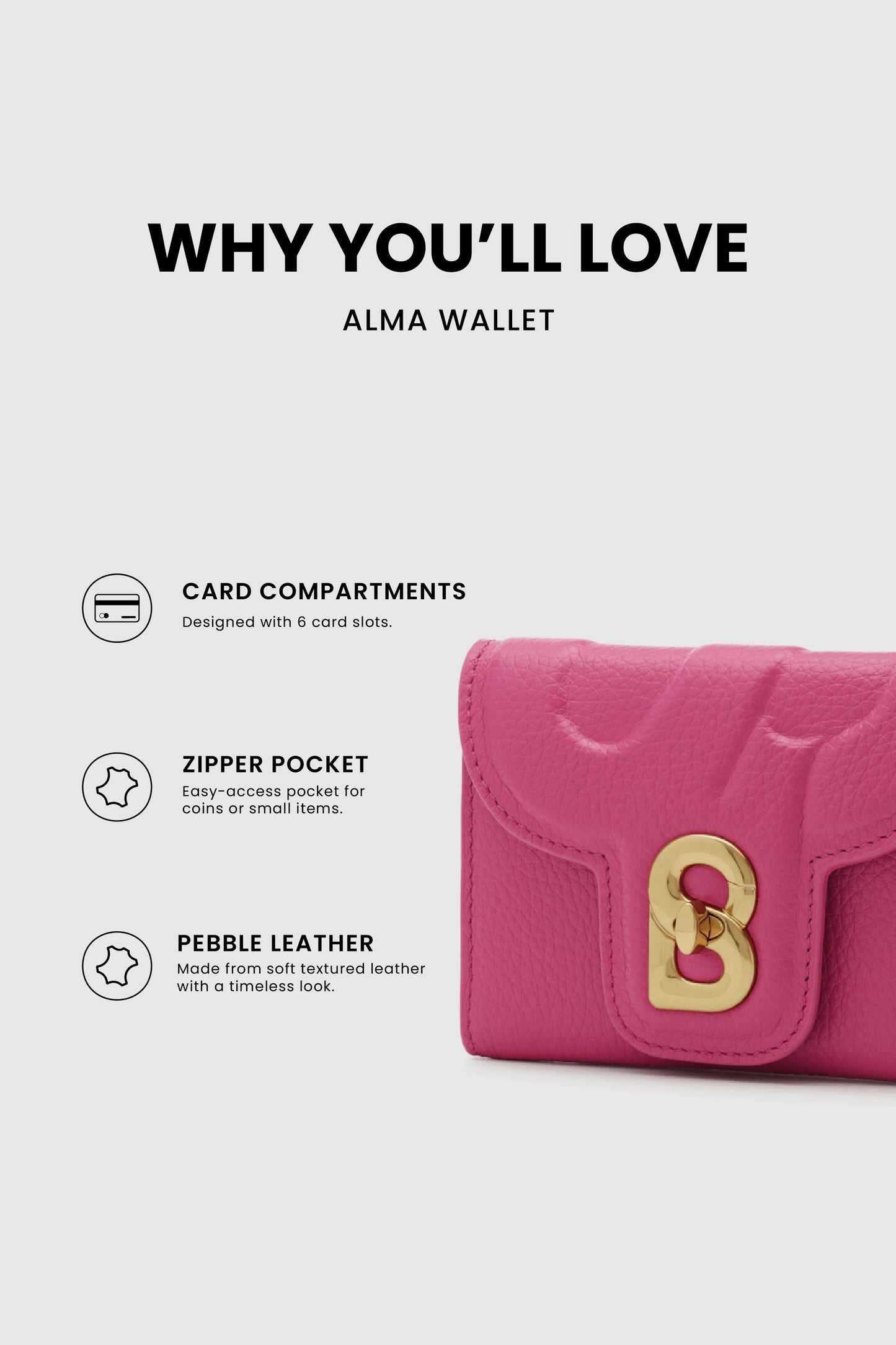 Alma Wallet - Magenta