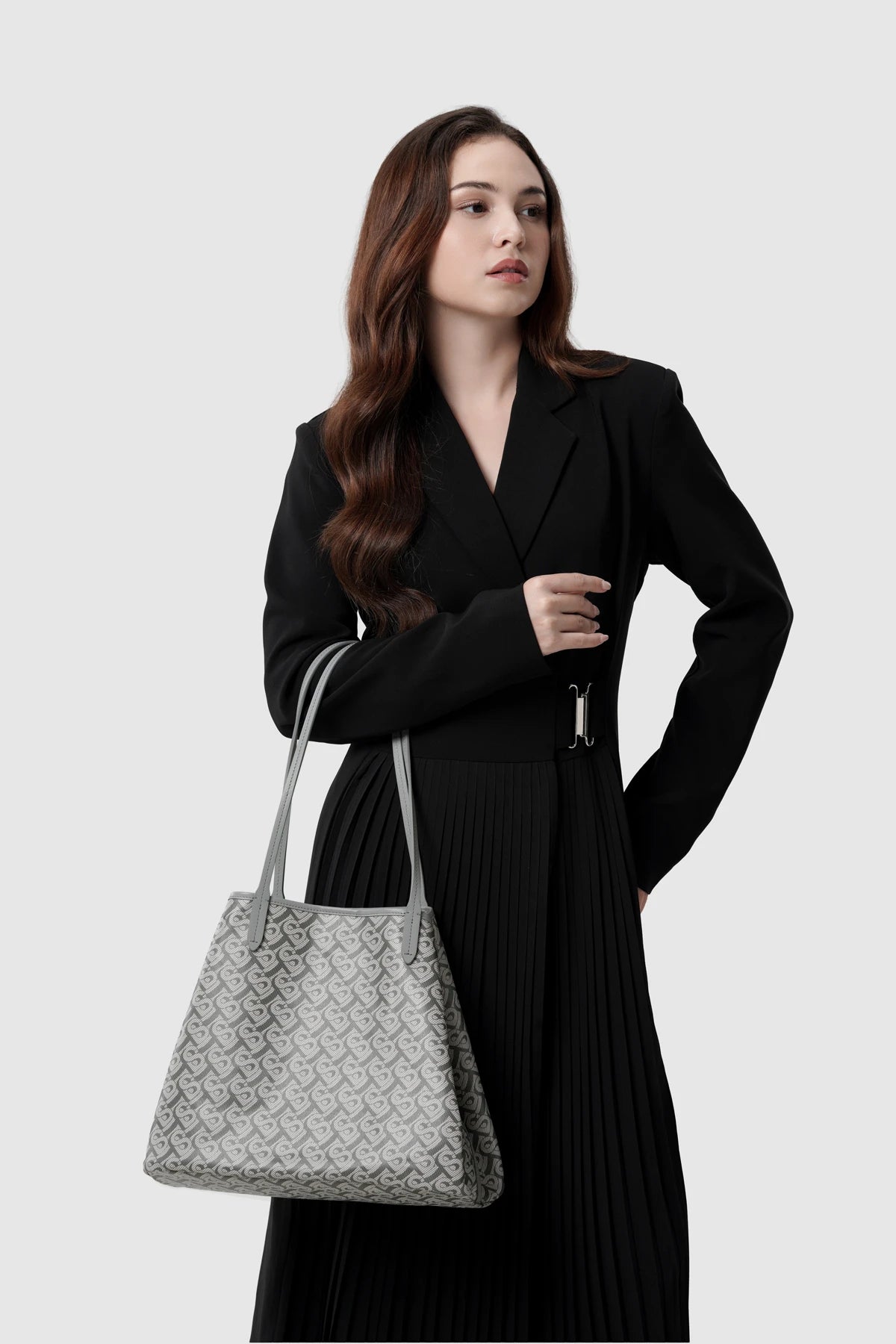Anya Tote Bag - Grey