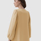Noura Puff Dress - Pebble