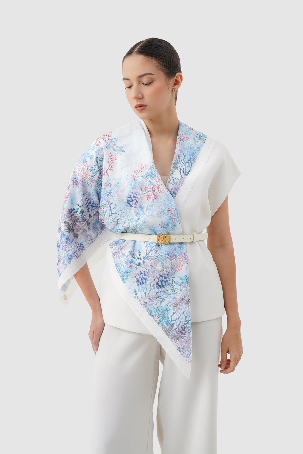 Holiday 3 Jacquard Voile - Glacier