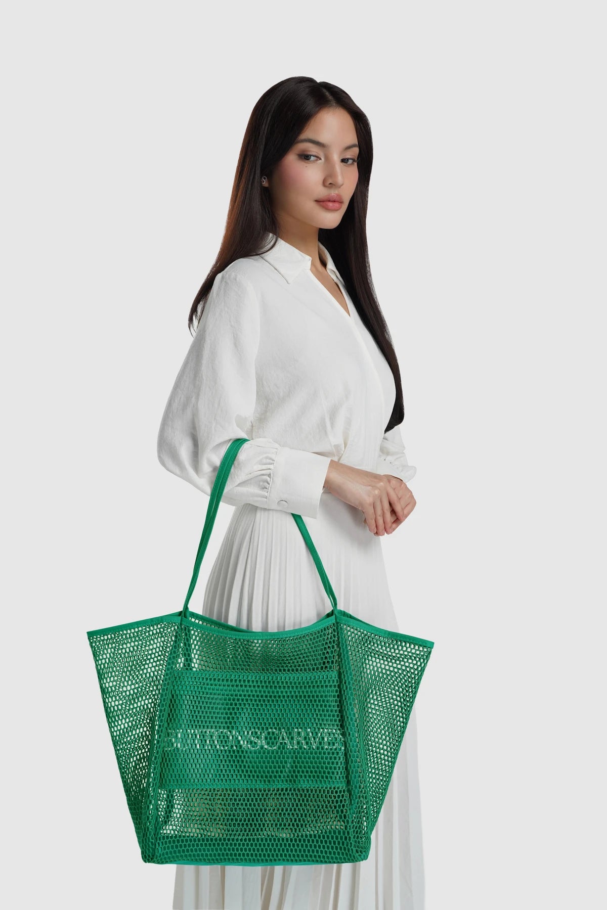 Mesh Tote Bag - Lagoon