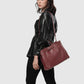 The City Bag Medium - Cremisi