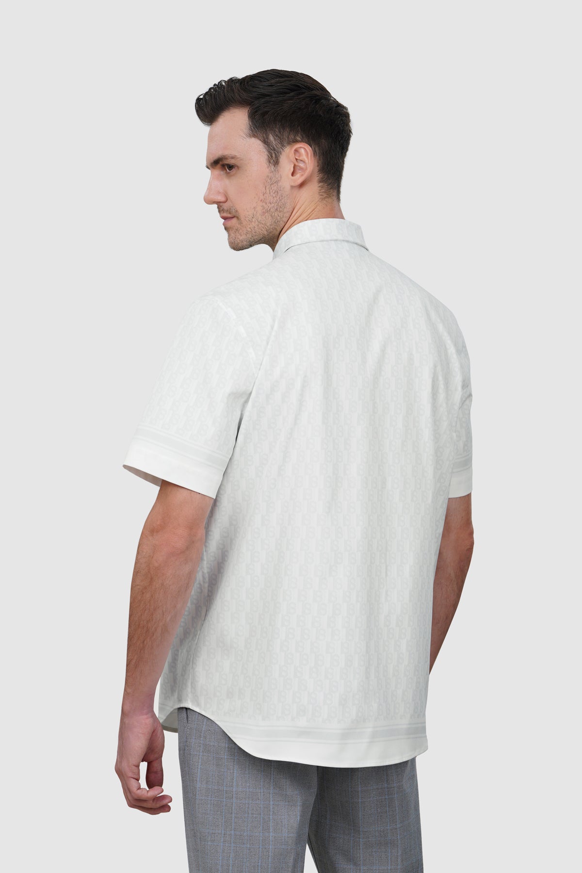 Leena Men Shirt - Gray