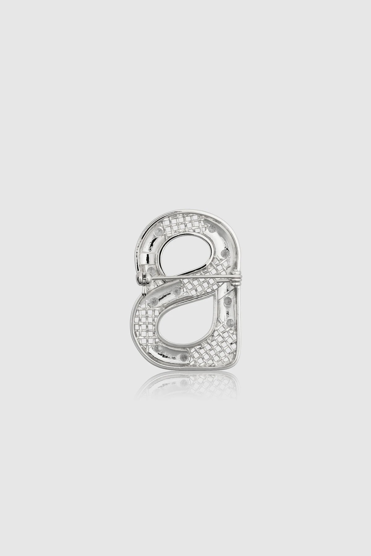 Leona Brooch - Silver