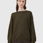 Grid Sweatshirt Set - Olive
