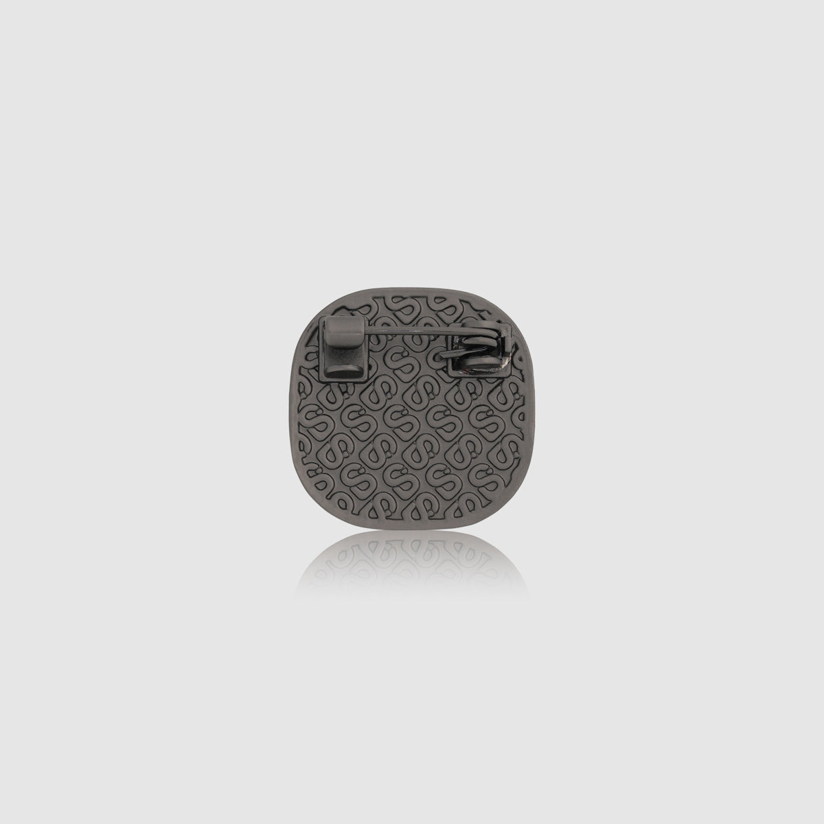 Square Pin Brooch Package - Silver