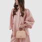Joy Bag Small - Saffiano Leather - Seaside